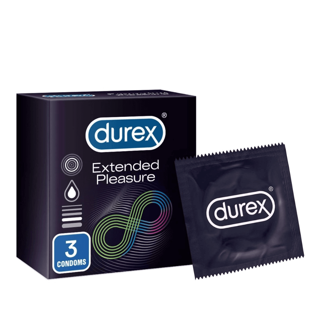 Durex Extended Pleasure Condoms (Pack of 3)