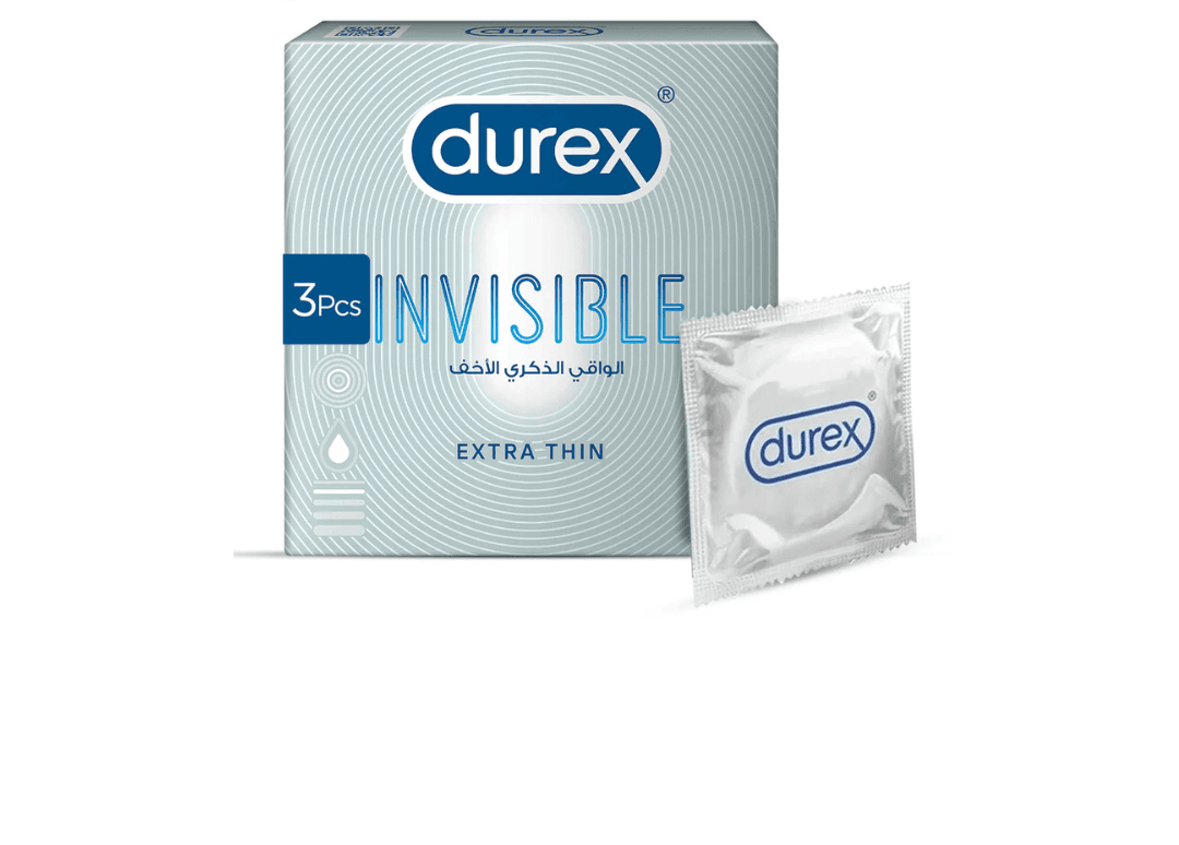 Durex Invisible Condoms (Pack of 3)