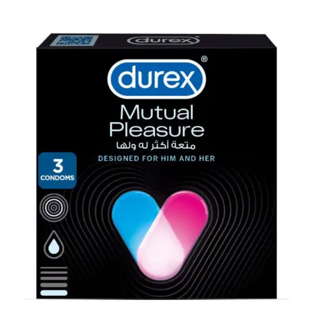 Durex Mutual Pleasure Condoms (Pack of 3)