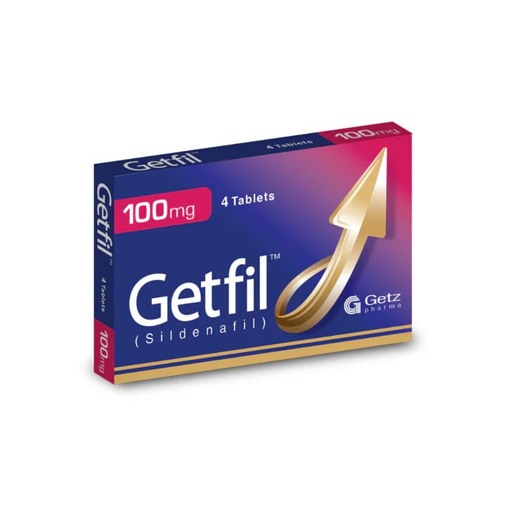 Getfil Tablets 100mg (1 Box = 4 Tablets)