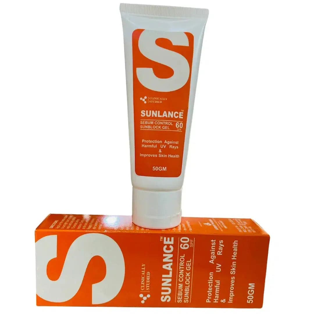 Sunlance SPF 60 Sebum Control Sunblock Gel 50gm