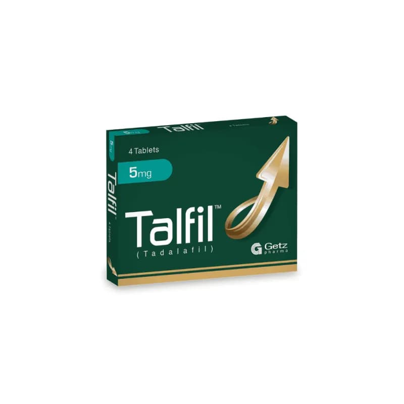 Talfil 5mg Tablet (1 Box = 4 Tablets)