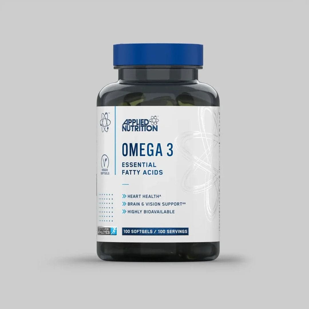 Applied Nutrition Omega-3 Fish Oil 1000mg 100 Capsules