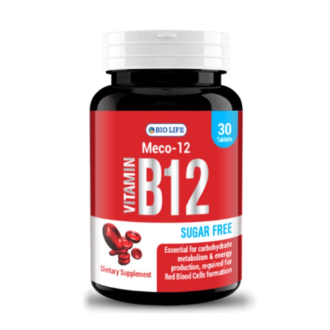 Bio Life Meco-12 Vitamin B12 30 Tablets