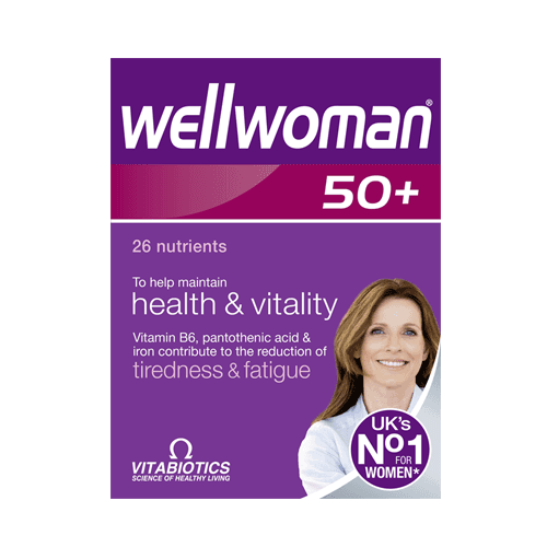 Vitabiotics Wellwoman 50 Plus 30 Tablets